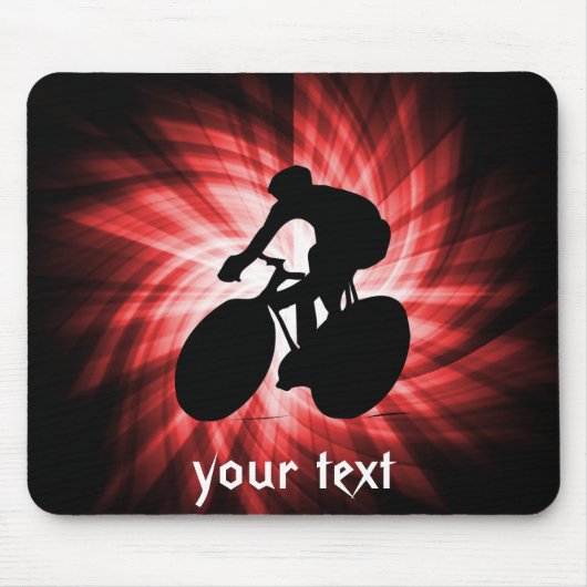 Red Cycling Mousepad (Vorne)