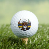 Red Dackel Koch Golfball (Insitu T-Shirt)