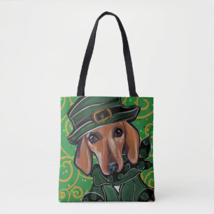 RED DACKEL ST. PATTY TASCHE