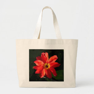 Red Dahlia (Bischof von Llandaff) Jumbo Stoffbeutel