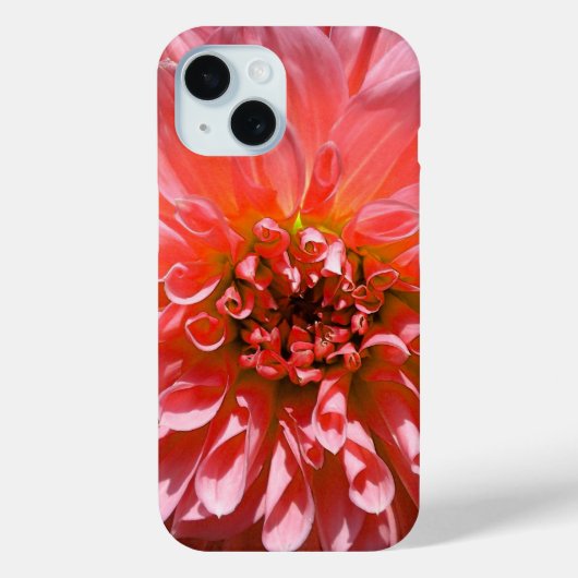 Red Dahlia Blume Case-Mate iPhone Hülle (Rückseite)