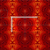 RED DAHLIA BLUME PETALS STOFF (Kachel)