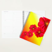 Red Dahlia Blume Planer (Anzeige)