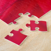 Red Dahlia Blume Puzzle (Seite)