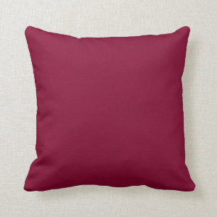 Red Dahlia Brick Maroon Burgundy 2015 Color Trend Kissen