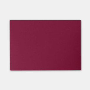 Red Dahlia Brick Maroon Burgundy 2015 Color Trend Post-it Klebezettel