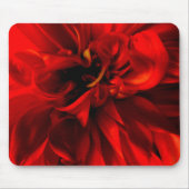Red Dahlia Extreme Closeup Mouse Pad Mousepad (Vorne)