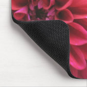 Red Dahlia Foto Mousepads (Ecke)