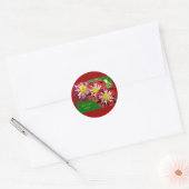 Red Dahlia Get Well bald Sticker (Umschlag)
