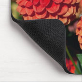 Red Dahlia Mouse Pad Mousepad (Ecke)