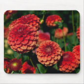 Red Dahlia Mouse Pad Mousepad (Vorne)