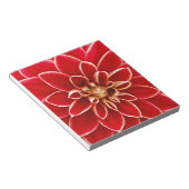 Red Dahlia Notizblock (angewinkelt)