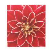 Red Dahlia Notizblock (Vorderseite)