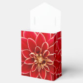 Red Dahlia Thank You Geschenkschachtel (Geöffnet)