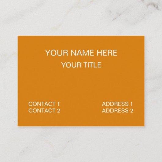 Red Dahlia Visitenkarte (Rückseite)