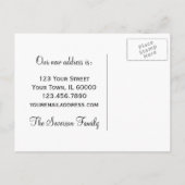 Red Daisies Änderung der Ankündigung (Rückseite)