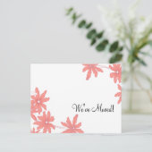 Red Daisies Änderung der Ankündigung (Stehend Vorderseite)