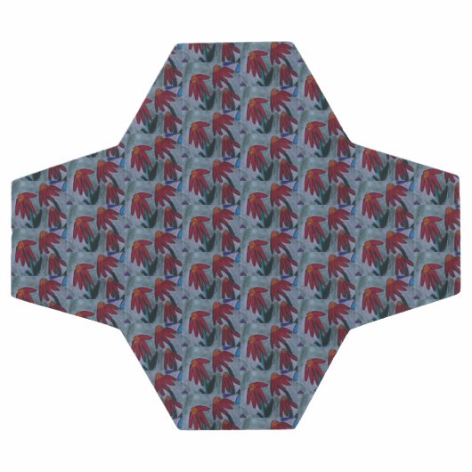 Red Daisies Fußball (Flach)