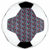 Red Daisies Fußball (Vorderseite)