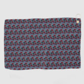 Red Daisies Golfhandtuch (Horizontal)