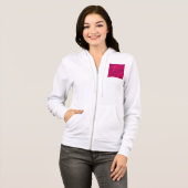 Red Daisies Hoodie (Vorne ganz)