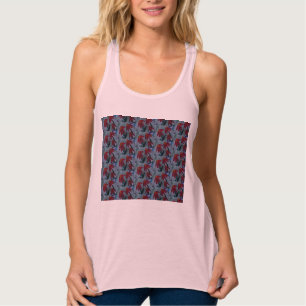Red Daisies Tank Top