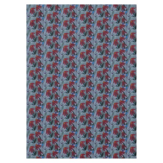 Red Daisies Tischdecke (Vorderseite)