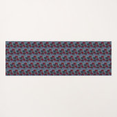 Red Daisies Yogamatte (Rückseite (Horizontal))