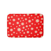 Red Daisy Bath Mat Badematte (Vorderseite)