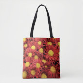Red Daisy Blume Tote Bag Tasche (Vorderseite)