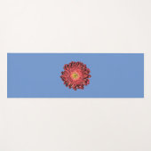 Red Daisy Blume Yogamatte (Vorderseite (Horizontal))