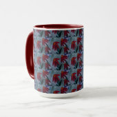 Red Daisy Coffee Tasse (Vorderseite Links)
