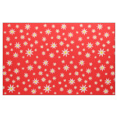 Red Daisy Fabric Stoff (Yard (91,4 cm))
