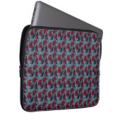 Red Daisy Laptop Sleeve (Vorne Rechts)