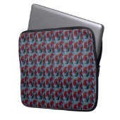 Red Daisy Laptop Sleeve (Vorderseite Links)