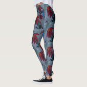 Red Daisy Leggings (Links)