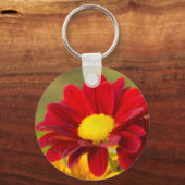 Red Daisy Schlüsselanhänger (Vorderseite)