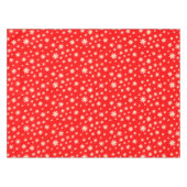 Red Daisy Tablecloth Tischdecke (Vorderseite (Horizontal))