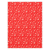 Red Daisy Tablecloth Tischdecke (Vorderseite)
