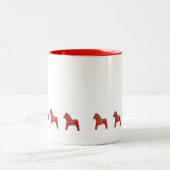 Red Dala Horse Coffee Tasse (Mittel)