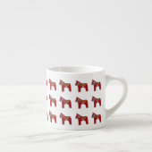 Red Dala Horse Espresso Cup Espressotasse (Rechts)