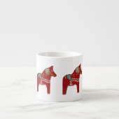 Red Dala Horse Espresso Cup Espressotasse (Vorderseite)