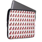 Red Dala Horse Laptop Sleeve (Vorne Rechts)