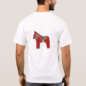 Red Dala Horse Shirt (Rückseite)