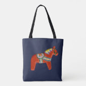 Red Dala Horse Tasche (Rückseite)