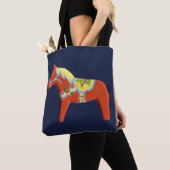 Red Dala Horse Tasche (Von Nahem)