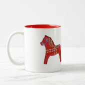 Red Dala Horse Tasse (Links)
