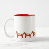 Red Dala Horses Tasse (Links)