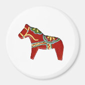 Red Dala Magnet (Vorne)