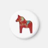 Red Dala Magnet (Vorne)